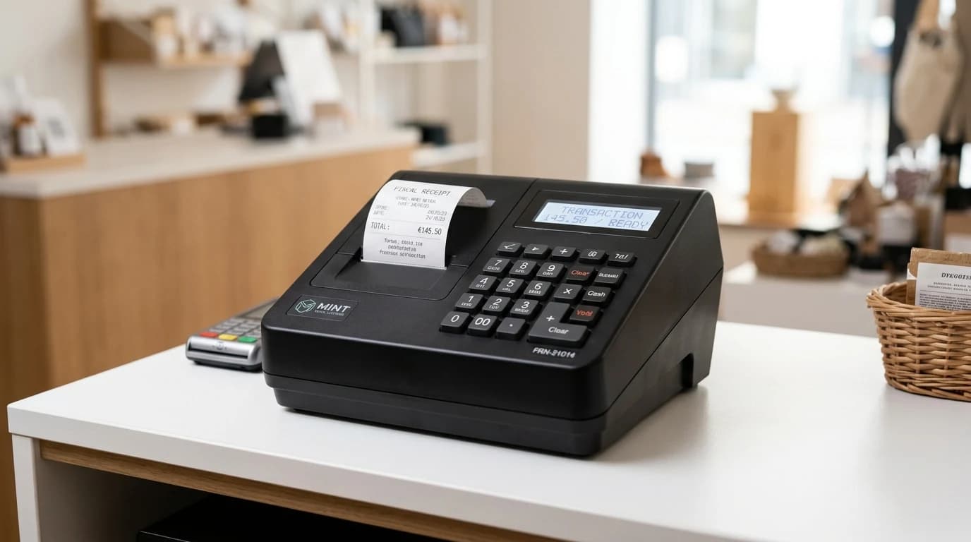 Kompaktna Int Raster fiskalna kasa sa ugradenim stampacem
