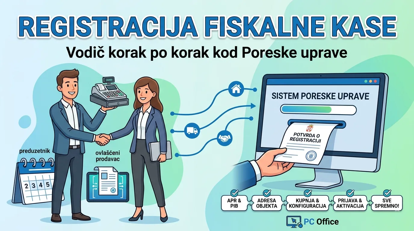 Kako registrovati fiskalnu kasu: korak po korak