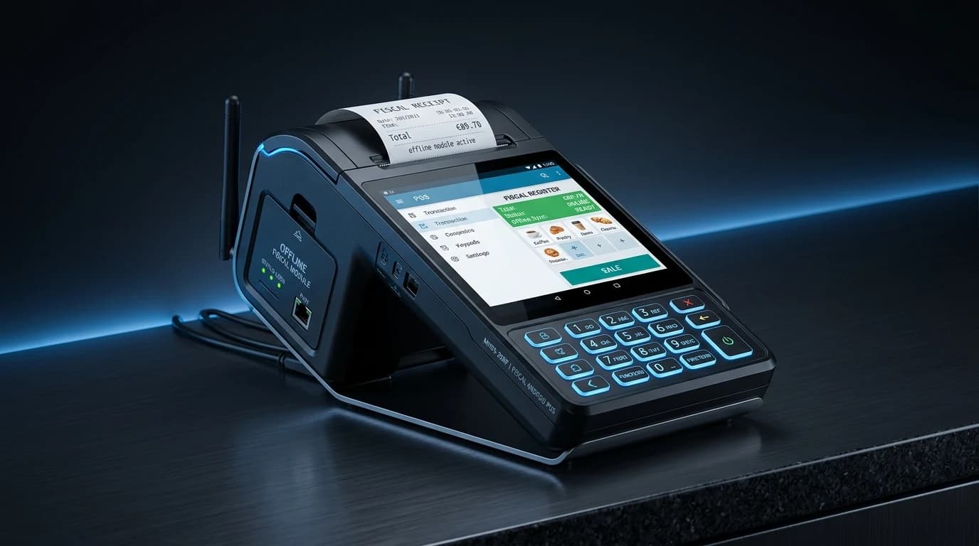 Fiskalna kasa sa LPFR čipom za rad bez interneta