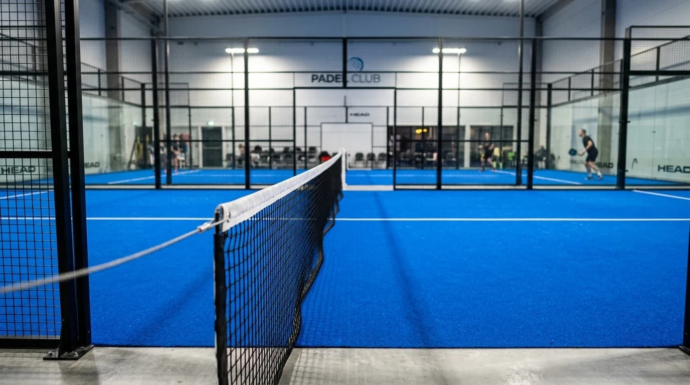 Padel teren u zatvorenom sportskom centru